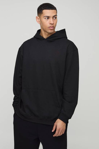Sudadera con Capucha Personalizada con Logotipo para Hombre, Corte Regular, 100% Algodón, Color Sólido, Forro Polar de Invierno, Ecológica - Product Image 4