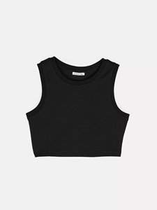 เสื้อครอปท็อปผู้หญิง ผ้าฝ้าย 100% พรีเมียม แฟชั่นสตรีทแวร์ Y2K เสื้อครอปท็อปขายส่ง รับทำโลโก้กราฟิก เสื้อครอปฤดูร้อน - Product Image 4