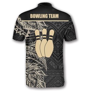 Maillot de bowling personnalisé de haute qualité, tissu léger et extensible, conçu pour les joueurs de bowling professionnels et les performances d'équipe - Product Image 4
