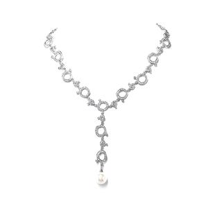 Collar de circonita cúbica de lujo clásico de Venta caliente - Product Image 1