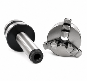 หัวจับเครื่องกลึงขนาดเล็กแบบหมุนได้ Mt2 Revolving Center 2mt Shank 3jaw 2" 50 มม. แบบ Self Centering ผลิตที่เดลี - Product Image 3