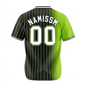 Maillot de baseball de style World Baseball Classic de haute qualité, uniforme d'équipe personnalisé sublimé, anti-humidité, vente en gros USA Europe, modèle haut de gamme - Product Image 6