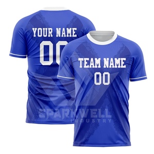 Custom <b>Soccer</b> Jersey Unisex Short Sleeve Moisture Wicking 100% Polyester Sublimated Print Front Team Name Number Adult All - Product Image 3