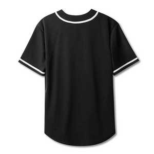 เสื้อเบสบอลขายส่ง ระบายอากาศได้ดี ดีไซน์ใหม่ คุณภาพสูง เสื้อเบสบอลและซอฟต์บอลเปล่าสำหรับผู้ชาย - Product Image 2