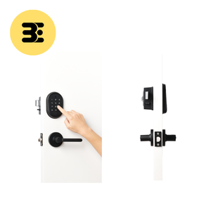 Serrure de porte sans clé en alliage de zinc pour visiteurs, avec mot de passe, en laiton - Product Image 1
