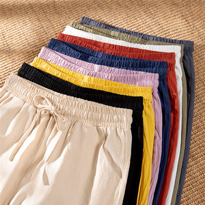 Wholesale Rate Best Cotton Fabric Oversized Flared Baggy Men <b>Trousers</b> Acid Wash Printing Jogging <b>Trousers</b> For Men - Product Image 3