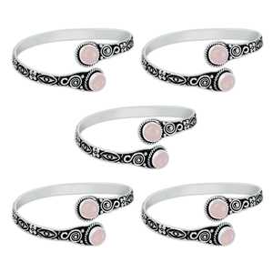 Brazalete de Latón 100% Auténtico, Plateado, de Alta Calidad, Diseño Geométrico Bohemio, Joyería de Moda, Artesanía para Mujer, el Mejor Regalo - Product Image 2