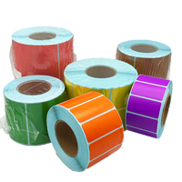 Etiquetas Adhesivas de Código de Barras de Epoxi a Precio de Fábrica, Coloridas, en Rollo, Tamaño Personalizado, Transferencia Térmica, para Bebidas, Café, Whisky