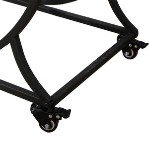 Carrello Portabottiglie con Portabicchieri per Bar Domestico - Product Image 5