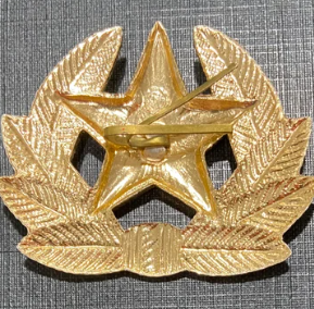 Custom Metal Red Star <b>Hat</b> Badge Vintage Style Cap Emblem Aluminum Decorative Fashion Accessory - Product Image 2