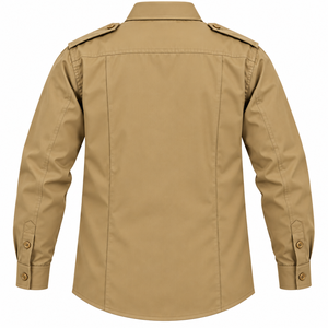 Camisa de Guardia de Seguridad para Hombre a Precio de Fábrica, Camisa de Trabajo Personalizada de Manga Larga, Uniforme de Trabajo, Camisa de Servicio, Camisa de Trabajo Personalizada para Guardia - Product Image 2