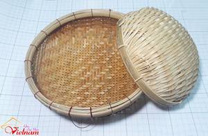 Cesta de Bambú Hecha a Mano – Cesta de Almacenamiento Natural, Proveedor de Vietnam, Ecológica // Sr. Tom - Product Image 5