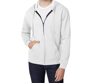 Sweat à capuche épais uni pour homme, sweat à capuche imprimé, sweat à capuche avec logo - Product Image 1