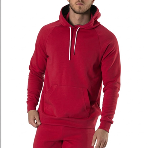Custom-Made Men's Two-Piece Hooded Pullover Sweatshirt <b>Sweatpants</b> <b>Set</b> Custom logo 100% Cotton Knitted Fabric Hoodie <b>Set</b> - Product Image 1