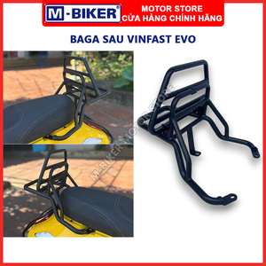 แร็คท้ายรถแบบท่อ รุ่นที่ 3 สำหรับอะไหล่และอุปกรณ์เสริมรถมอเตอร์ไซค์ VinFast Evo 200 |   เอ็ม-ไบค์เกอร์ - Product Image 2