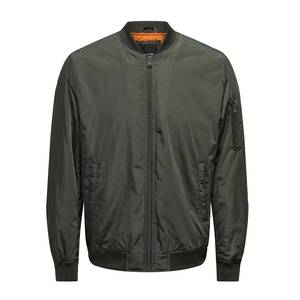 2026 Men's High Street Style <b>Waterproof</b> Eco-Friendly Winter Polyester Bomber <b>Jacket</b> with Zip Warm <b>Padded</b> Casual Use Collarless - Product Image 3