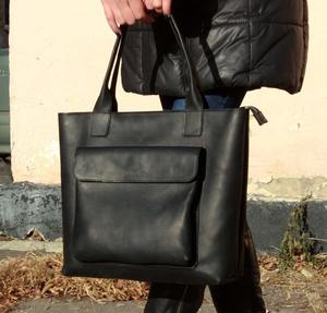 Sacs à main de luxe de marque célèbre pour femmes, sacs fourre-tout en cuir véritable faits à la main, sacs à main personnalisés pour femmes, fermeture à glissière LTB-0205 - Product Image 5