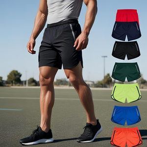 Shorts Cargo de Sport Décontractés pour Hommes en Spandex/Polyester, Respirants, Séchage Rapide, avec Cordon de Serrage – Prix de Gros - Product Image 1