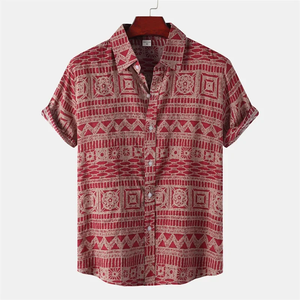 Camisa Hawaiana con Estampado 3D para Hombre, Camiseta de Manga Corta de Verano, Blusa con Solapa Estilo Harajuku para la Playa, Ropa Masculina - Product Image 3