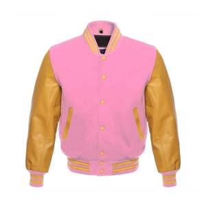 Blouson universitaire en toile pour homme, nouvelle collection, haute qualité, sur mesure, style décontracté, patchwork sur le devant, modèle 2026 - Product Image 3