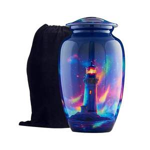 Urne funéraire de luxe pour cendres humaines, de haute qualité, porte-cendres commémoratif, cadeau funéraire décoratif pour adulte, à prix abordable - Product Image 2