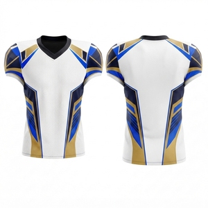 Maillot de football américain, vêtements d'équipe de pointe, chemise athlétique personnalisée conçue pour le confort, l'endurance, la mobilité et des performances exceptionnelles - Product Image 2