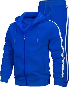 Survêtement de sport d'hiver pour homme à prix réduit, 100 % coton respirant, couleurs personnalisables, vente en gros - Product Image 6