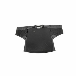 Camiseta Deportiva Personalizada para Hombre, Cuello en V, para Lacrosse, Uniforme con Impresión por Transferencia de Calor, 100% Poliéster, Secado Rápido, Rojo y Negro, para Club - Product Image 4