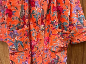 Robe Kimono Élégante en Velours de Coton pour Femme, Style Thé du Matin, Robe de Mariée et Veste de Demoiselle d'Honneur - Product Image 2