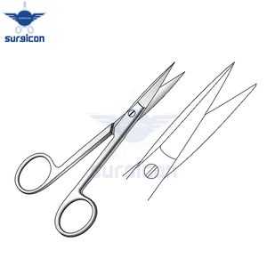 Tijeras de Rinoplastia Converse de 13.5 cm (5¼ Pulgadas), Rectas, con Bordes Exteriores Dentados, Hoja de Corte Semisafilada, Punta Afilada - Product Image 6