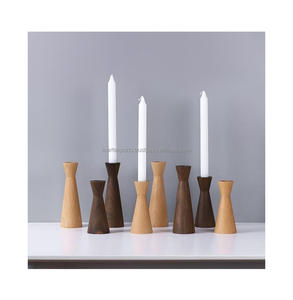 เชิงเทียนไม้มะม่วงงานแฮนด์เมดที่ตั้งของตกแต่งอเนกประสงค์ที่น่าสนใจ - Product Image 6