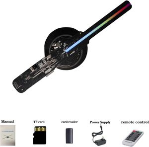 มิสยู 3DHologramFan,พัดลมฉายภาพ 3 มิติ ขนาด 16 ซม. รองรับ WiFi และบลูทูธ สำหรับแสดงโฆษณา รุ่นอัปเกรด ขนาด 6.3 นิ้ว ความละเอียดสูง และไฟ LED HD - Product Image 3