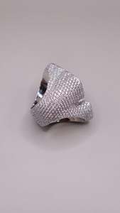 Lab Grown Diamond Cross <b>Ring</b> 925 <b>Silver</b> 10K 14K 18K Gold Christian Religious <b>Men</b> Hip Hop Iced Out Statement Band Wholesale B2B - Product Image 3