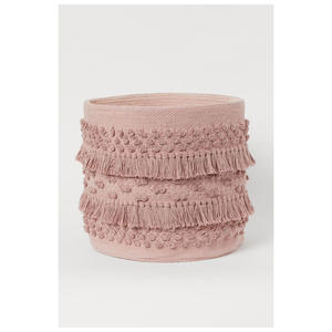 Handmade Natural Rattan and Jute Woven Eco-Friendly <b>Storage</b> Basket Large Round/Rectangle Decorative Blanket Organizer for Home - Product Image 1