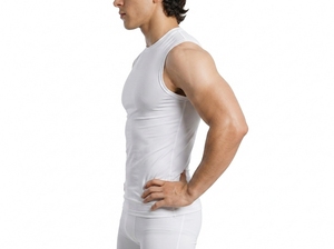 Débardeur de sport premium pour homme, anti-transpiration, léger, pour la gym, le fitness, la course et l'entraînement - Product Image 3