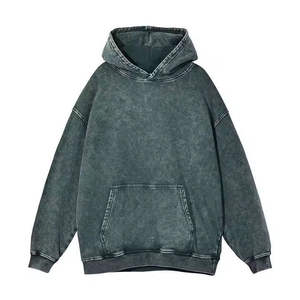 Sudadera con capucha extragrande para hombre, estilo casual, de felpa, con bolsillo canguro, para otoño - Product Image 3