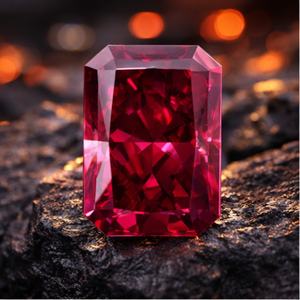 SHRAMAN DIAMOND Diamant CVD de laboratoire fantaisie coloré rose violacé taille Radiant 5,02 carats clarté VS2 pour la fabrication de bijoux fins et bagues - Product Image 4