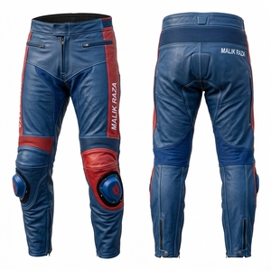 Pantalons de moto sur mesure |   Cuir véritable |   Logo personnalisé pour numéros de course et graphiques d'équipe - Product Image 5