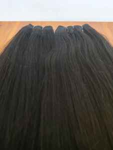 Lot de Cheveux Indiens Remy à Trame Simple, Double Tissage, Cuticules Intactes, Noir Naturel, Texture Lisse - Product Image 4