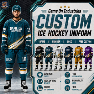 2026 Best Supplier Customized Made Team Apparel Full Dye Sublimation Team Name & Number Private Lable Ice Hockey Uniform - Product Image 6