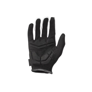 Guantes de Ciclismo de Dedo Completo Blancos y Negros con Protección de Malla en la Palma para Deportes al Aire Libre - Product Image 2