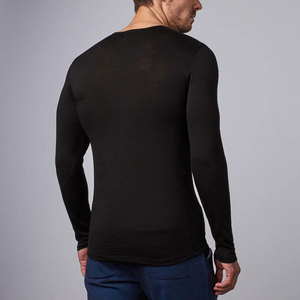 เสื้อยืดแขนยาวแบบเรียบ น้ำหนัก 220 กรัม สำหรับสกรีนลายแบบซับลิเมชั่น สำหรับผู้ชายและผู้หญิง สั่งซื้อจำนวนมาก - Product Image 5