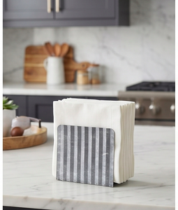 Caja de pañuelos galvanizada de primera calidad con un diseño moderno y elegante, perfecta para decoración del hogar y organización funcional. - Product Image 2