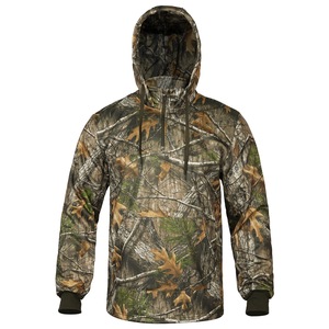 Sudadera con capucha de camuflaje digital de árbol real, estampada en toda la superficie, de gran tamaño, para hombre, estilo streetwear, personalizada, de peso pesado, para caza - Product Image 3