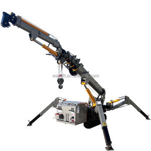 מכירה חמה אירופה אירופה איכות מיני 3טון 5טון מנוף קטן העכביש הסורק העכביש הסורק עם - Product Image 3