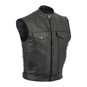 Chaleco de Cuero de Alto Impacto 2025, Diseño de Alta Calidad, Marca Privada, Estilo Único, Todas las Tallas Disponibles, Chaleco de Cuero en Oferta, OEM - Product Image 6