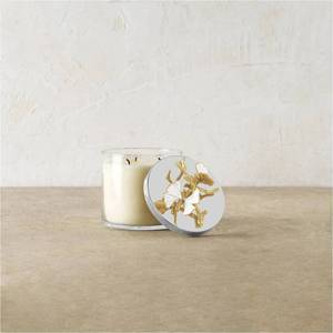 Pot à bougie papillon en verre et laiton de qualité supérieure avec couvercle doré, bougie parfumée en cire de soja de luxe, ensemble cadeau décoratif pour la maison - Product Image 4