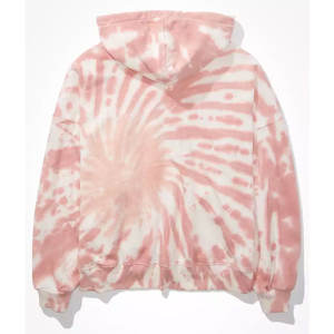 Pull-over décontracté pour femme au design chic avec effet tie-dye, coupe ample, style streetwear tendance pour les acheteurs en gros, service OEM - Product Image 5