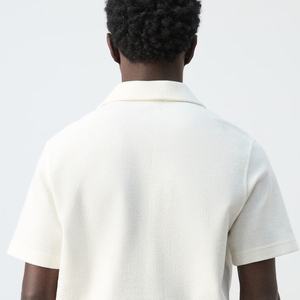 Polo de Algodón Puro de Alta Calidad para Hombre con Diseño Elegante y Detalle de Solapa, Ajuste Entallado y Logotipo Personalizable - Product Image 5