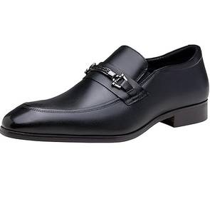 Zapatos Formales Europeos de Cuero Vacuno para Hombre, Zapatos de Cuero Genuino Hechos a Mano de Buena Calidad, Zapatos Casuales para Hombre, MOQ BAJO - Product Image 1